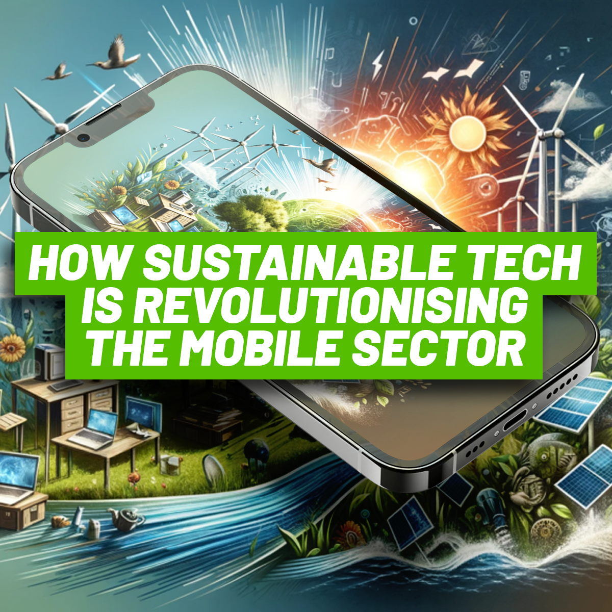 How sustainable tech is revolutionising the mobile sector